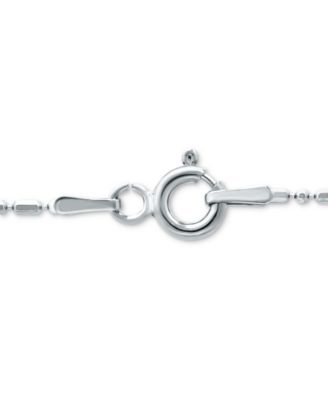 Giani Bernini Dot Dash Link Ankle Bracelet in 18k Gold-Plated Sterling Silver & Sterling Silver, Created for Macy's