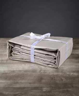 Delilah Home Organic Cotton Sheet Sets Bedding In Light Gray