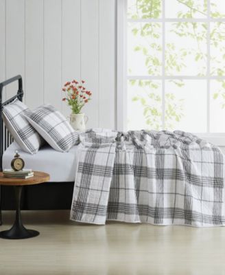 Plaid 3-Piece Quilt Set, Full/Queen 