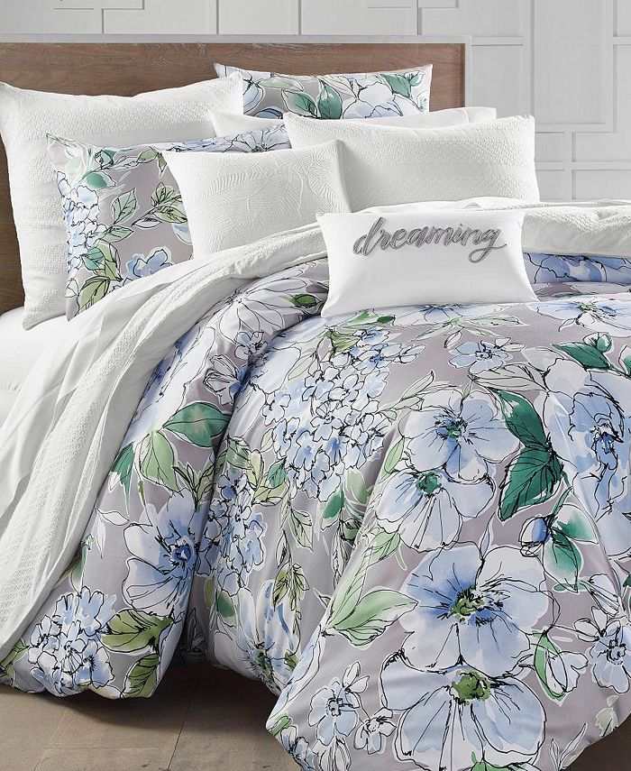 Charter Club Fl Blooms 300 Thread, Macys Bed In A Bag King Size