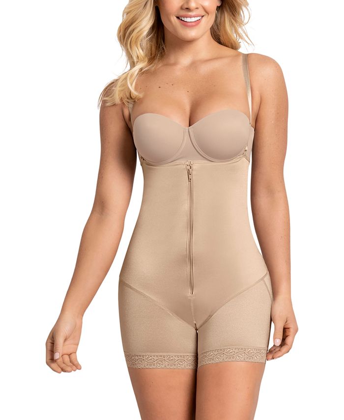 Leonisa Latex Strapless Bodyshaper With Booty Booster - Macy's