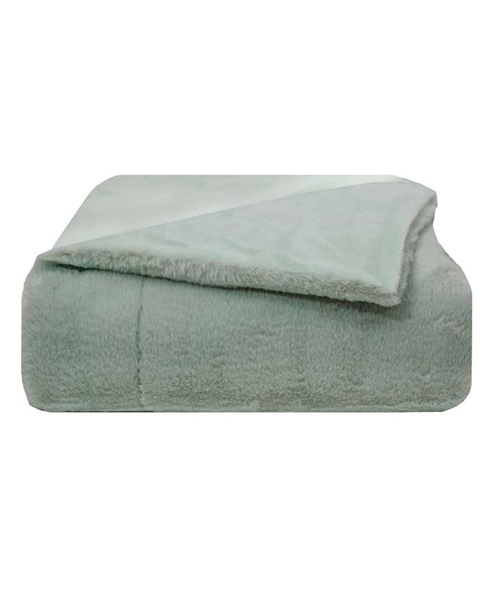 NEW VINCE CAMUTO Luxury Super Soft Plush THROW BLANKET 50 X 70 Couch