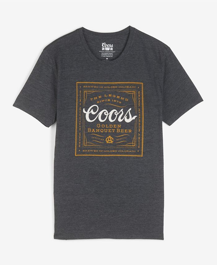 Lucky Brand Men's Coors Golden Banquet Short Sleeve T-shirt - Macy's