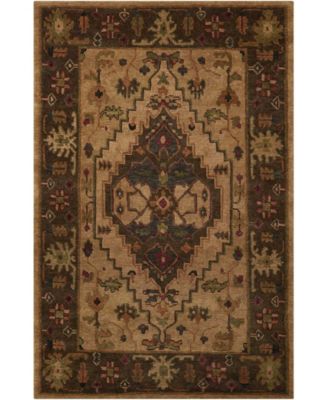 Tahoe TA01 Beige 7'9" x 9'9" Area Rug