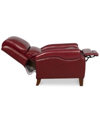 Arianlee Leather Push Back Recliner