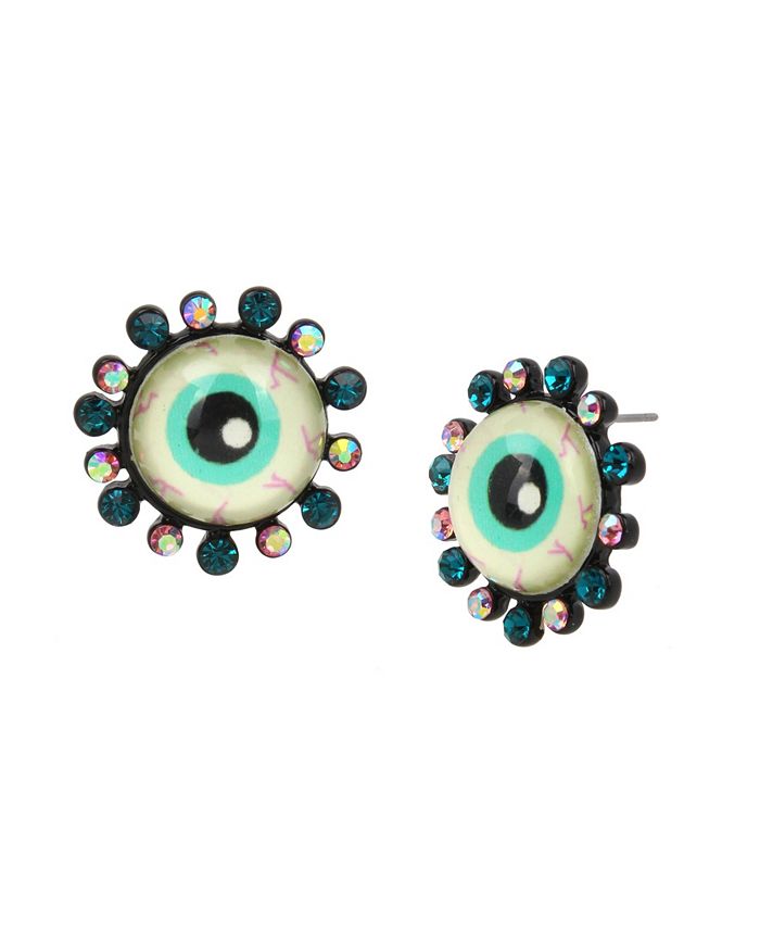 Betsey Johnson Eye Ball Button Earrings & Reviews - Earrings - Jewelry ...