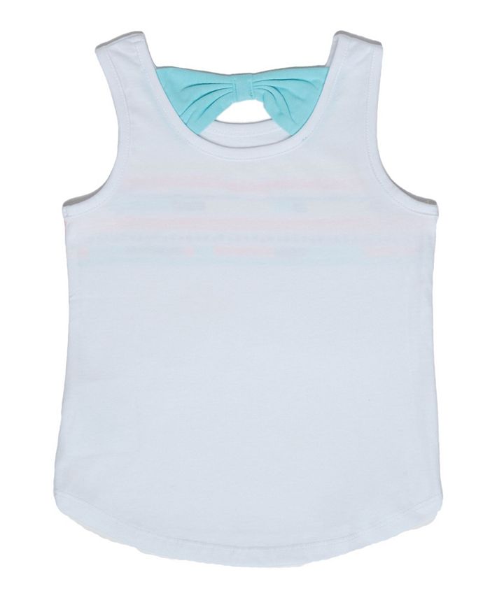Epic Threads Little Girls Graphic Bow Back Tank - Macy's