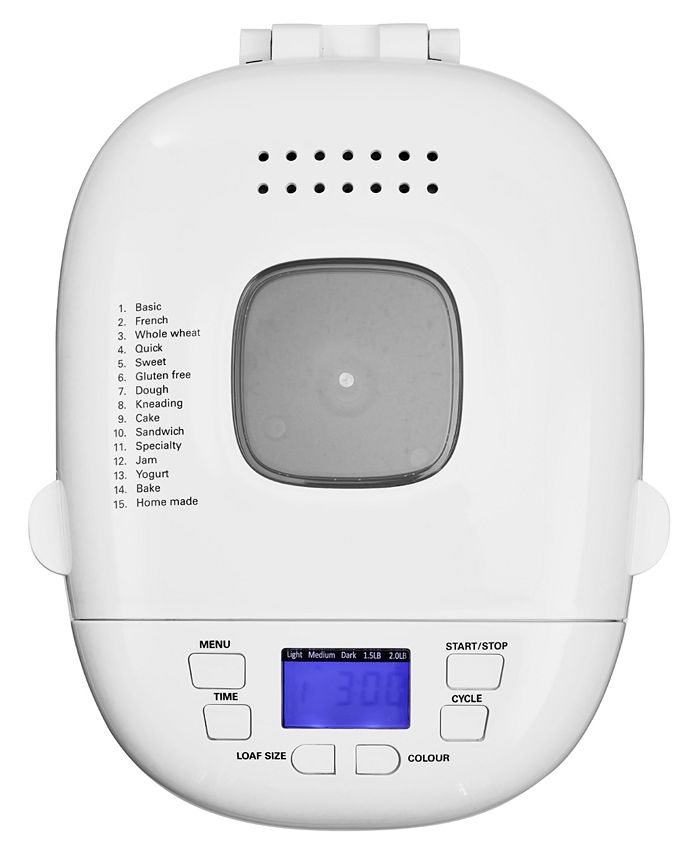 Bella 2lb. Loaf Programmable Bread Maker Macy
