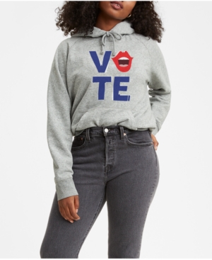 image of Levi-s Graphic 2020 Vote Voice Hooded Sweatshirt