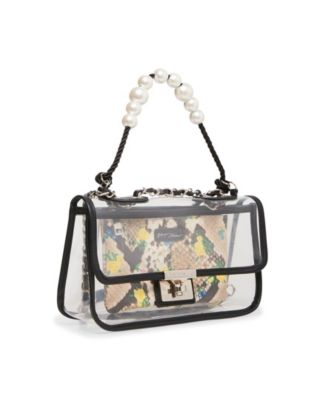 clear betsey johnson bag