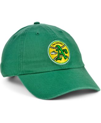'47 Brand Clean UP Oakland Athletics Celtic Strapback Cap | Relaxed Fit Cotton Twill - View #3