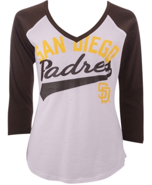 G-iii Sports Women's San Diego Padres Its A Game Raglan T-Shirt