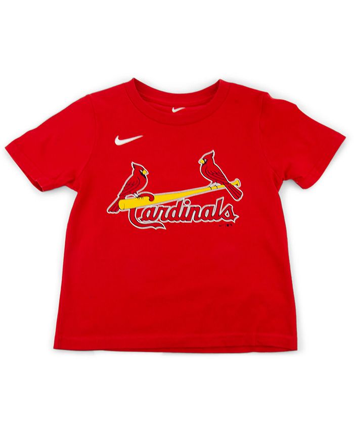 Men's Nike Yadier Molina Red St. Louis Cardinals Name & Number T-Shirt