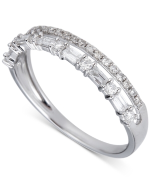 image of Diamond Double Row Band (3/8 ct. t.w.) in 14k White Gold