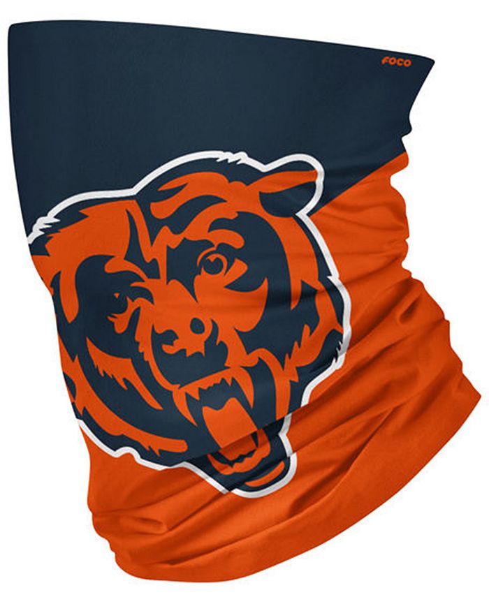 Forever Collectibles Chicago Bears Colorblock Big Logo Gaiter Face