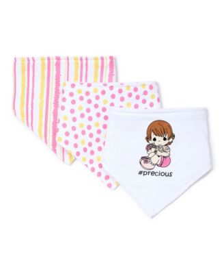 Baby Boys and Girls 3 Piece Bibs Set