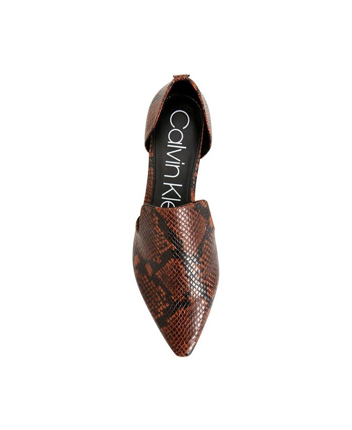 calvin klein edona flat