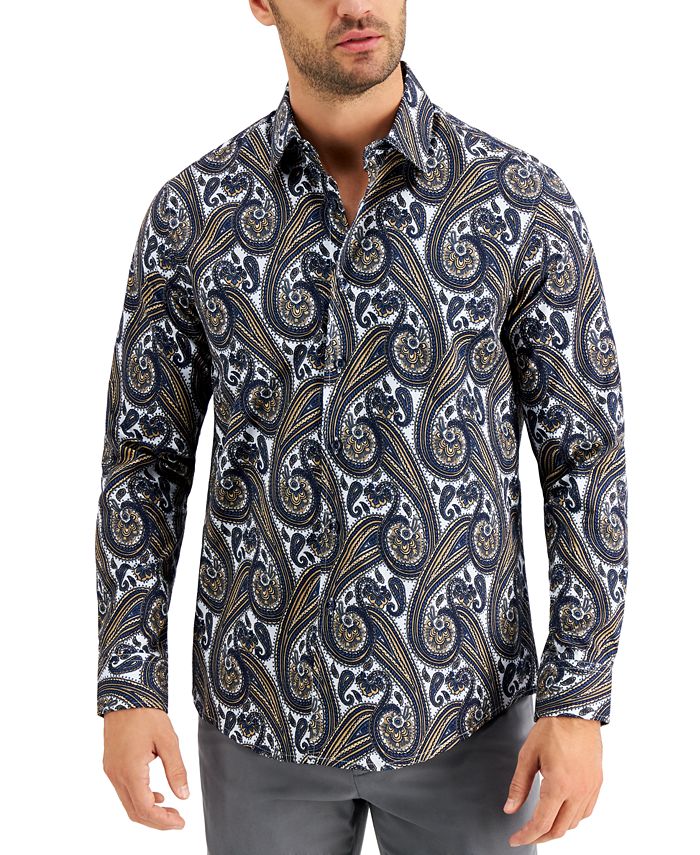 Macy's tasso shop elba dress shirt