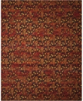 Closeout! Nourison Home Rhapsody RH014 Paprika 7'9