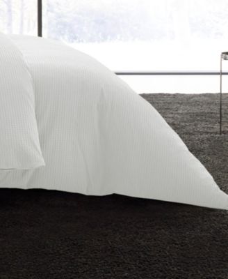 Vera Wang Waffle Pique Comforter Set In White