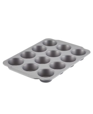 The Cellar Silicone 12-Cup Muffin Pan, Created for Macy's - Macy's