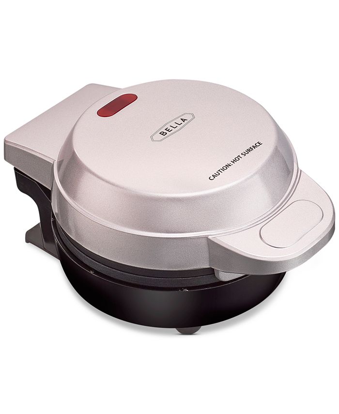 Bella Mini Waffle Maker, Snowflake Silver Macy's