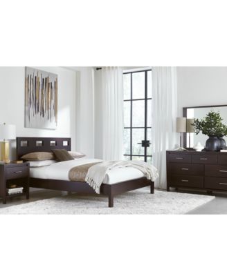 Nevis Riva Bedroom 3-Pc. Set (California King Bed, Chest & Night Stand)