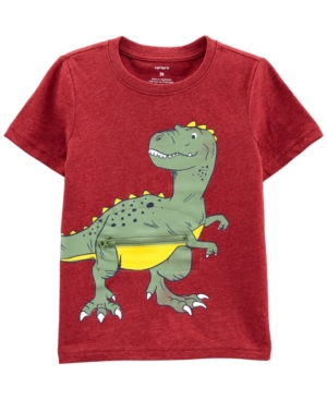 image of Carter-s Toddler Boy Dinosaur Peek-a-Boo Jersey Tee
