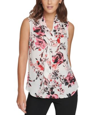 dkny floral top