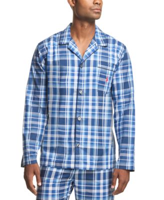 Polo Ralph Lauren Men s Plaid Woven Pajama Top Macy s