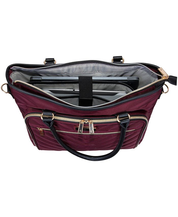 Cole Reaction Chelsea Chevron 15" Laptop & Tablet Business Tote