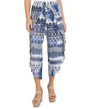 Bcx Juniors' Cropped Wrap Pants