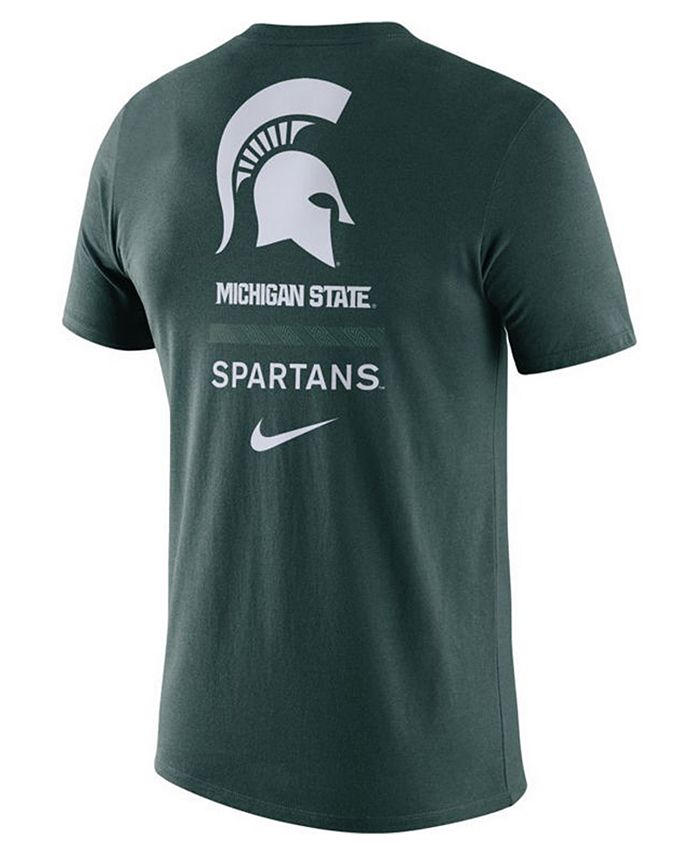 '47 Brand Nike Michigan State Spartans Men's Dri-Fit Cotton DNA T-Shirt ...