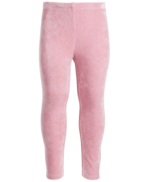 image of First Impressions Baby Girls Velour Legging, Created for Macy-s