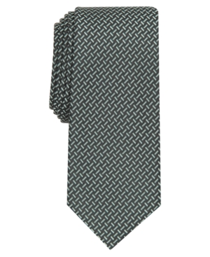 Alfani Men's Kingsley Slim Geo Tie, Created for Macy's