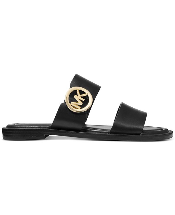 Michael Kors Sandals with Cubic Statement Studs - Black (EUR 37)