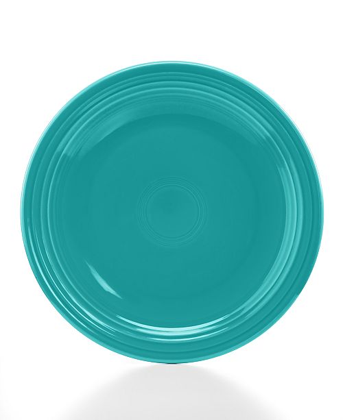 Fiesta Turquoise 10.5" Dinner Plate & Reviews Dinnerware Dining Macy's