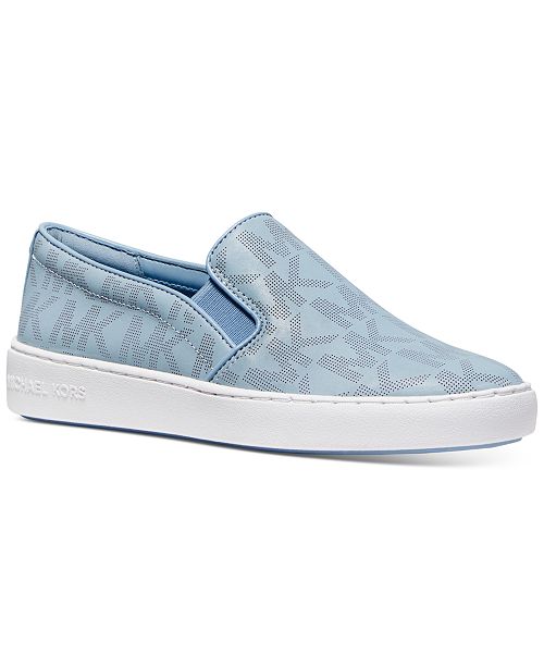 Michael Kors Keaton Signature Logo Slip On Sneakers Reviews Slippers Shoes Macy S