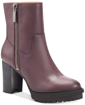 image of Lucky Brand Women-s Bajax Lug Sole Booties Women-s Shoes