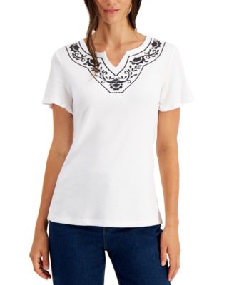 macys womens petite tops