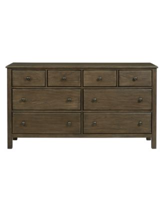 Furniture Parker Mocha 8-Drawer Dresser, Created for Macy's
