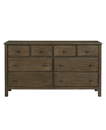Furniture Parker Mocha 8 Drawer Dresser Created for Macy s Macy s