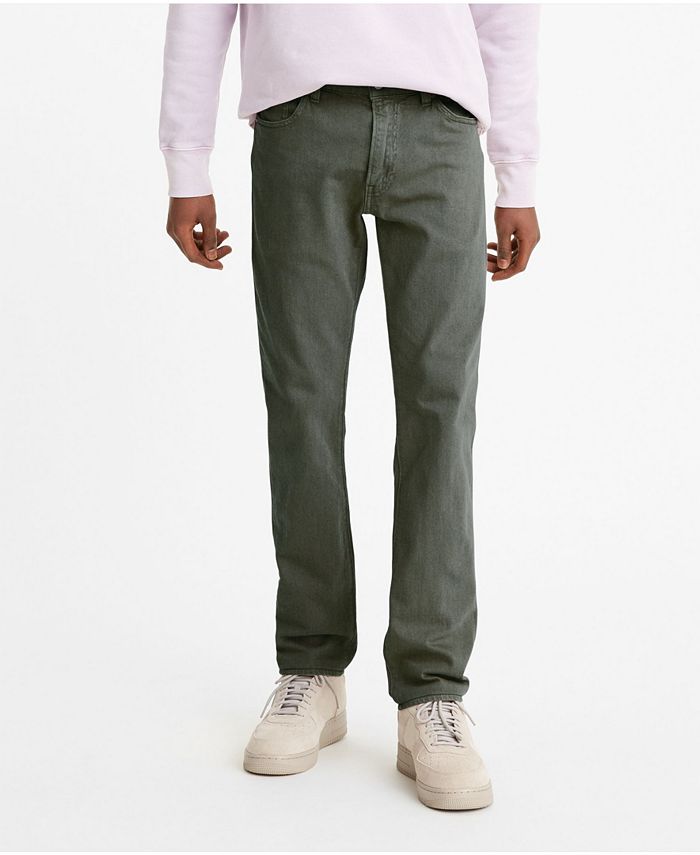 Levi's Men's 511 Slim Flannel Jeans, Created for Macy's & Reviews - Jeans -  Men - Macy's