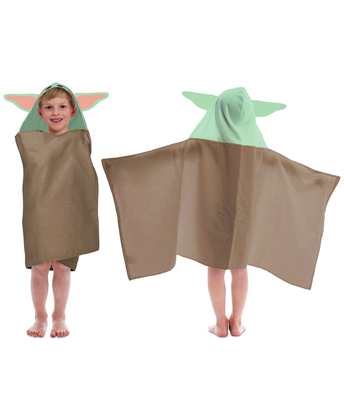 Disney Star Wars Baby Yoda Hooded Towel & Reviews Bath Towels Bed
