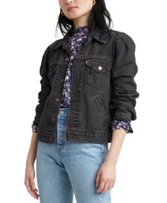 Levi's - &reg; Cotton Puff-Sleeve Denim Trucker Jacket