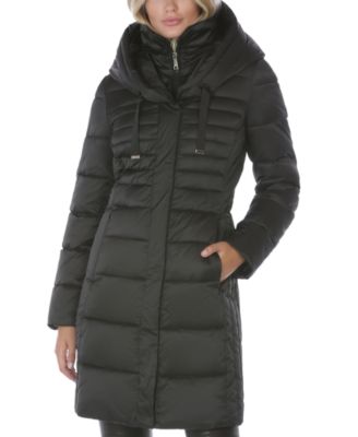 womens fitted puffer coat