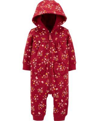 Baby girl fleece jumpsuit online