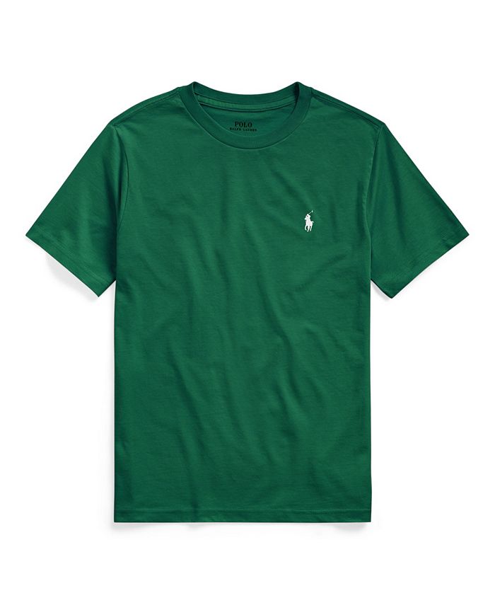 Polo Ralph Lauren Little Boys Cotton Jersey Crewneck T-Shirt & Reviews ...