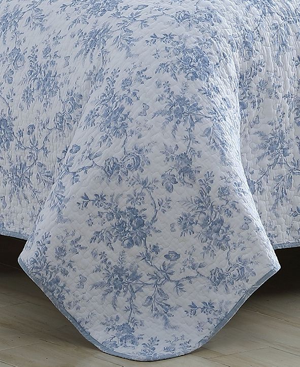 Laura Ashley Walled Garden Twin Quilt Set & Reviews Quilts