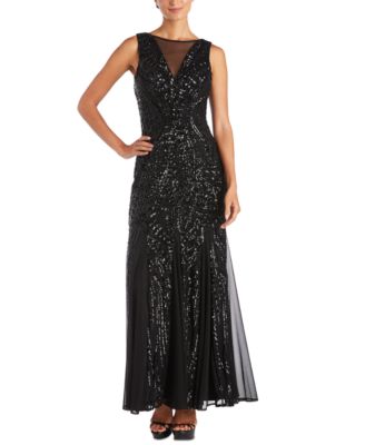 nightway sequin gown